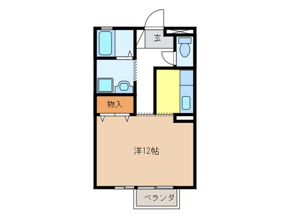 ＩＲＩＳの物件間取画像